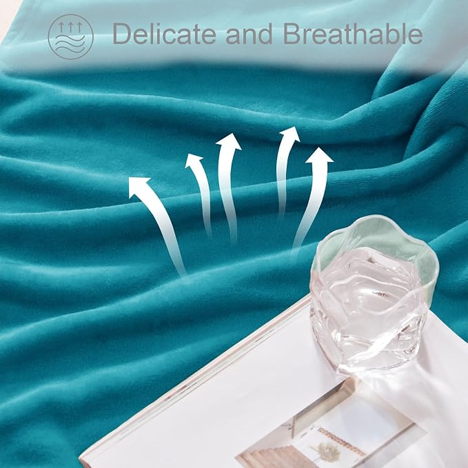 Exclusivo Mezcla Soft Large Fleece Throw Blanket - Image 6