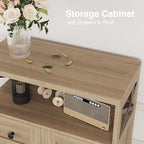 Befrases Natural Wood Storage Cabinet - Image 6