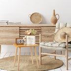 FORAOFUR End Tables Living Room Set of 2, Side Tables - Image 2