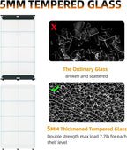 Beauty4U Glass Display Cabinet - Image 6