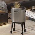Stainless Steel Slim Bathroom Motion Sensor Trash Can by mrbin