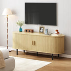 ONBRILL 63" TV Stand with Power Outlet - Image 4