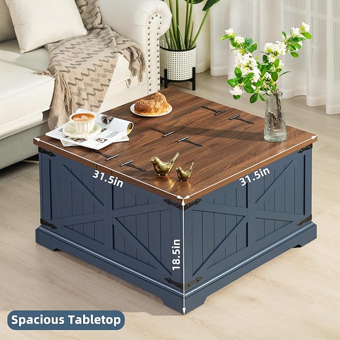 Joaxswe Farmhouse Coffee Table - Image 2