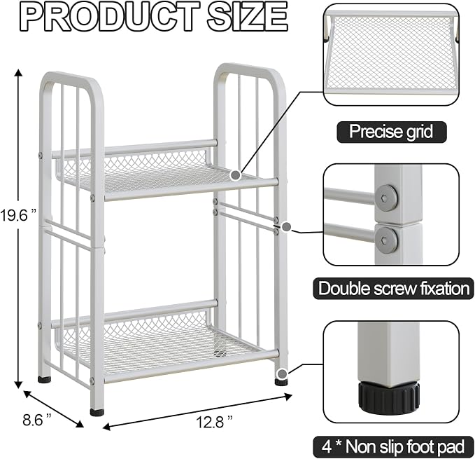 Bookshelf Storage Shelf Bookcase Freestanding Storage Stand - Image 3