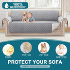 Turquoize 100% Waterproof Sofa Covers Couch Cover Sofa Cover - Image 2