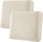 H.VERSAILTEX Super Stretch Individual Seat Cushion Covers Sofa Covers Couch by HVERSAILTEX