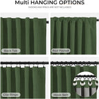 INOVADAY 100% Blackout Linen Curtains - Image 3