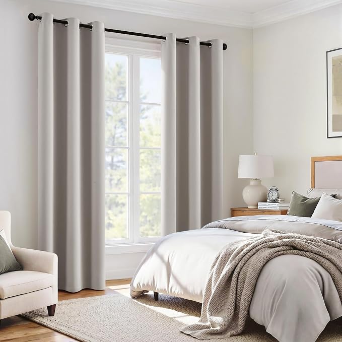 MIULEE Stone 100% Blackout Curtains - Image 6