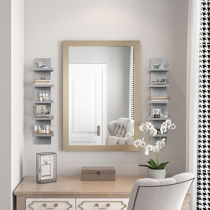 Homaterial 5 Tier Wall Shelf, Floaing Lack Shelf - Image 5