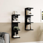 LitaEther Versatile 4 Tier Wall Shelf Unit, Display Floating Shelf - Image 4