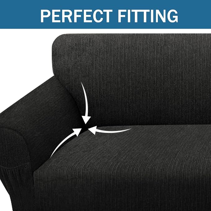 Loveseat Slipcover with 2 Pillow Cover - Image 3