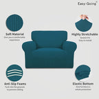 Easy-Going Stretch Oversized Chair Slipcover - Image 3
