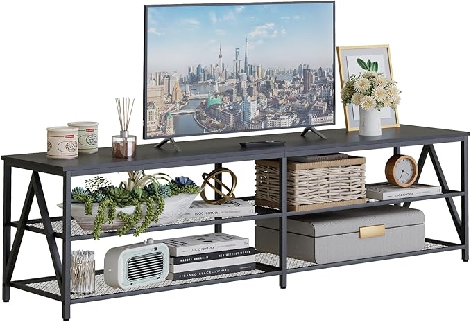 TV Stand for TVs up to 75 Inch, Entertainment Center for Living Room by Katrawu