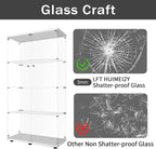 LFT HUIMEI2Y Glass Display Cabinet 4-Shelf - Image 5