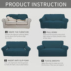 Easy-Going Stretch Chair Slipcover - Image 5
