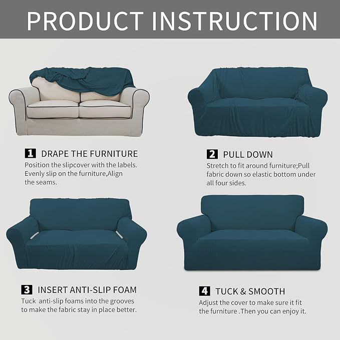 Easy-Going Stretch Chair Slipcover - Image 5