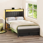 Furnulem Full Size Bed Frame - Image 4
