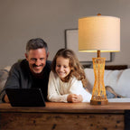 OYEARS 27" Table Lamps Set of 2 - Image 5