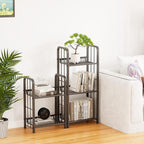 Bookshelf Storage Shelf Bookcase Freestanding Storage Stand - Image 9