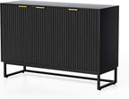 EYYTHUNG Fluted Storage Cabinet - Image 9