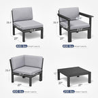 Stoog Modular Armchair with Removable Arms - Image 3
