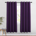 NICETOWN Royal Purple Doorway Curtains by NICETOWN