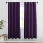 NICETOWN Royal Purple Doorway Curtains by NICETOWN