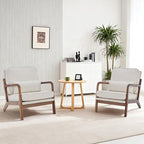DUMOS Mid Century Modern Chair Set of 2, Accent Chair by DumosLifestyle