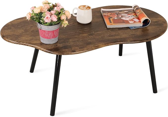 Small Coffee Table Cloud Shape Coffee Table Industrial Coffee Tables Wood by FEUFOAM