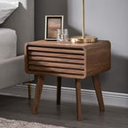 mopio Ensley Mid Century Modern Side Table, Small Accent Tables - Image 3