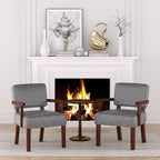 FAGAGA Accent Chair, PU Leather Oversized Living Room Chairs - Image 8