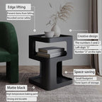 Modern Metal Side Table with Storage, Small End Table - Image 9