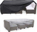 Mrrihand Patio Furniture Set Cover Waterproof, Outdoor Sectional Sofa Set Cover by Mrrihand