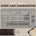 Bme Vivian 14 Inch Deluxe Bed Frame - Image 7
