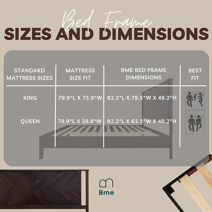 Bme Vivian 14 Inch Deluxe Bed Frame - Image 7