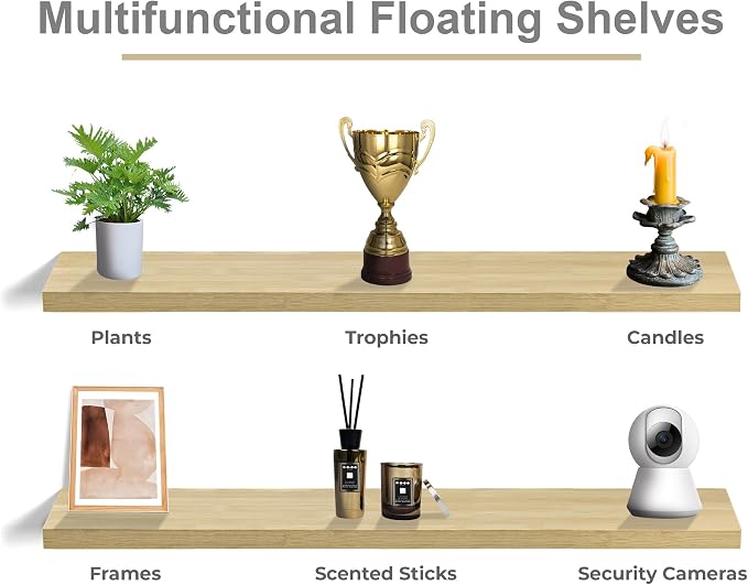 Sorbus Floating Shelves for Wall - Image 6