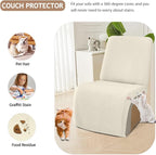 ALIECOM 100% Waterproof Recliner Sectional Couch Covers L Shape Stretch Corner - Image 6