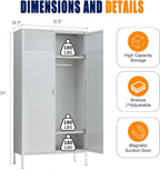 Washsemba Metal Storage Cabinets Locker - Image 2