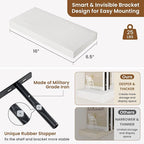 fuqing Floating Shelves for Wall, Wall Mounted Wood Floating Shelf - Image 2