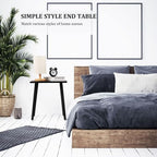 FORAOFUR Side Table, Modern Accent End Table - Image 6