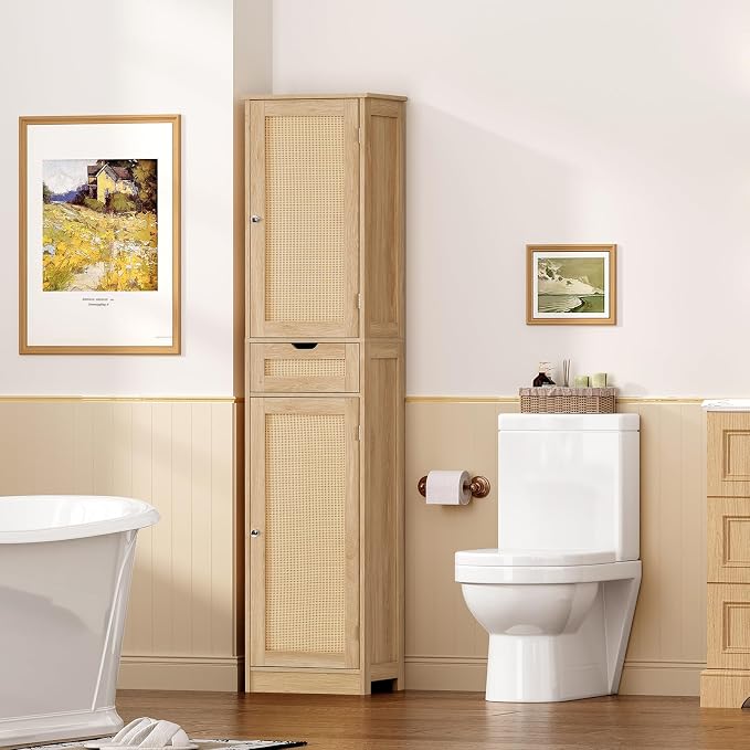 TEENFON 67" H Tall Storage Cabinet - Image 5