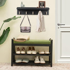 PETKABOO Shoe Rack for Front Door Entrance, 28” Entryway Bench - Image 8