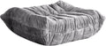 Bean Bag Ottoman, Memory Foam Lazy Bean Bag Sofa, Fireside Chair Foot Rest by Cansunna