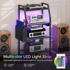 MAHANCRIS 4-Tier AV Media Stand - Image 5