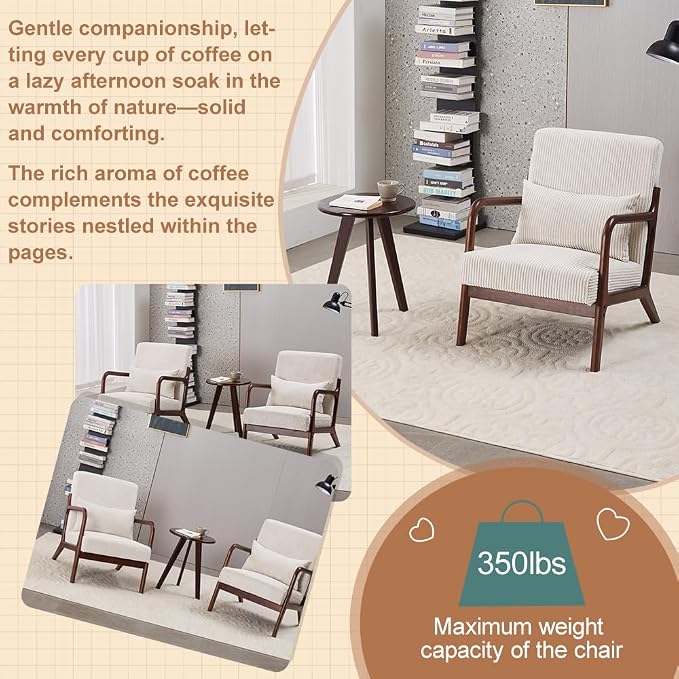 Mid-Century Modern Accent Chair - Image 4