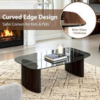 Modern Glass Coffee Table, Coffee Table - Image 2