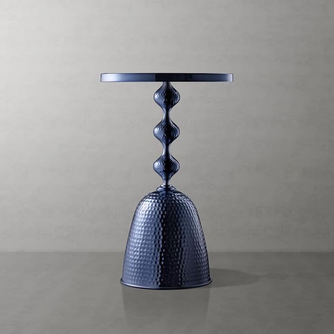 Homes: Inside + Out Halric Modern 25" Tall Round End Table - Image 10