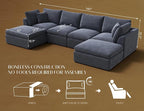 ohllob Oversized Cloud Sectional Couches - Image 2