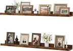 Floating Shelves for Wall, 36 inch Wood Floating Shelves Set of 2, Picture by Unknown