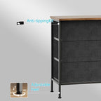 Tohomeor Dresser with Drawers for Bedroom Chest of Drawers Fabric Dresser for - Image 7